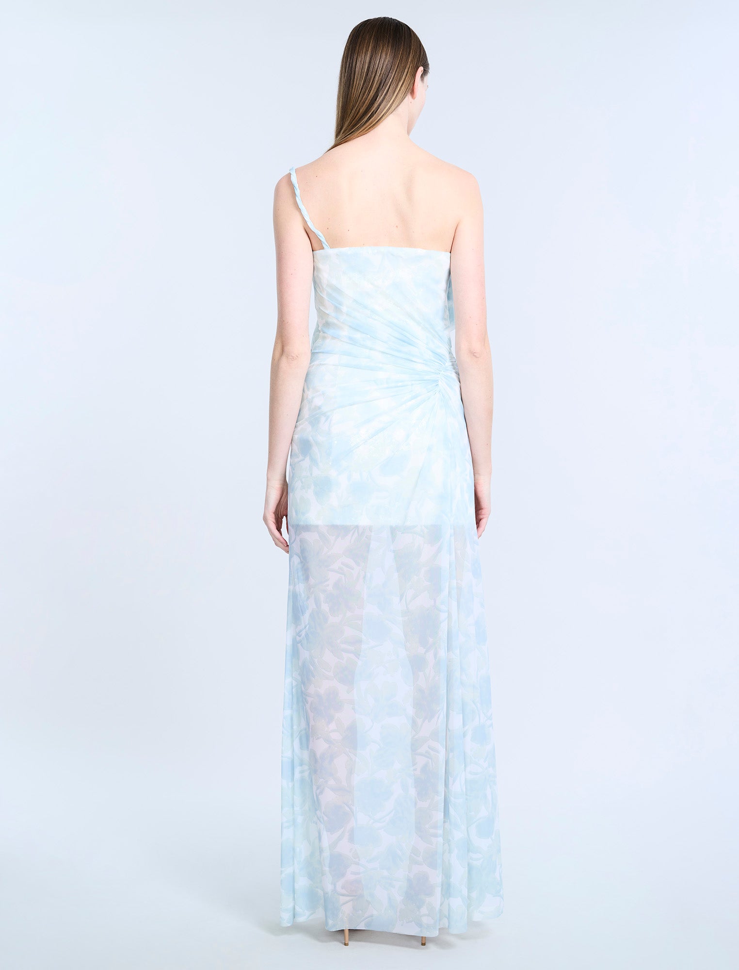 Mesh & Sequin Gown - Image 2