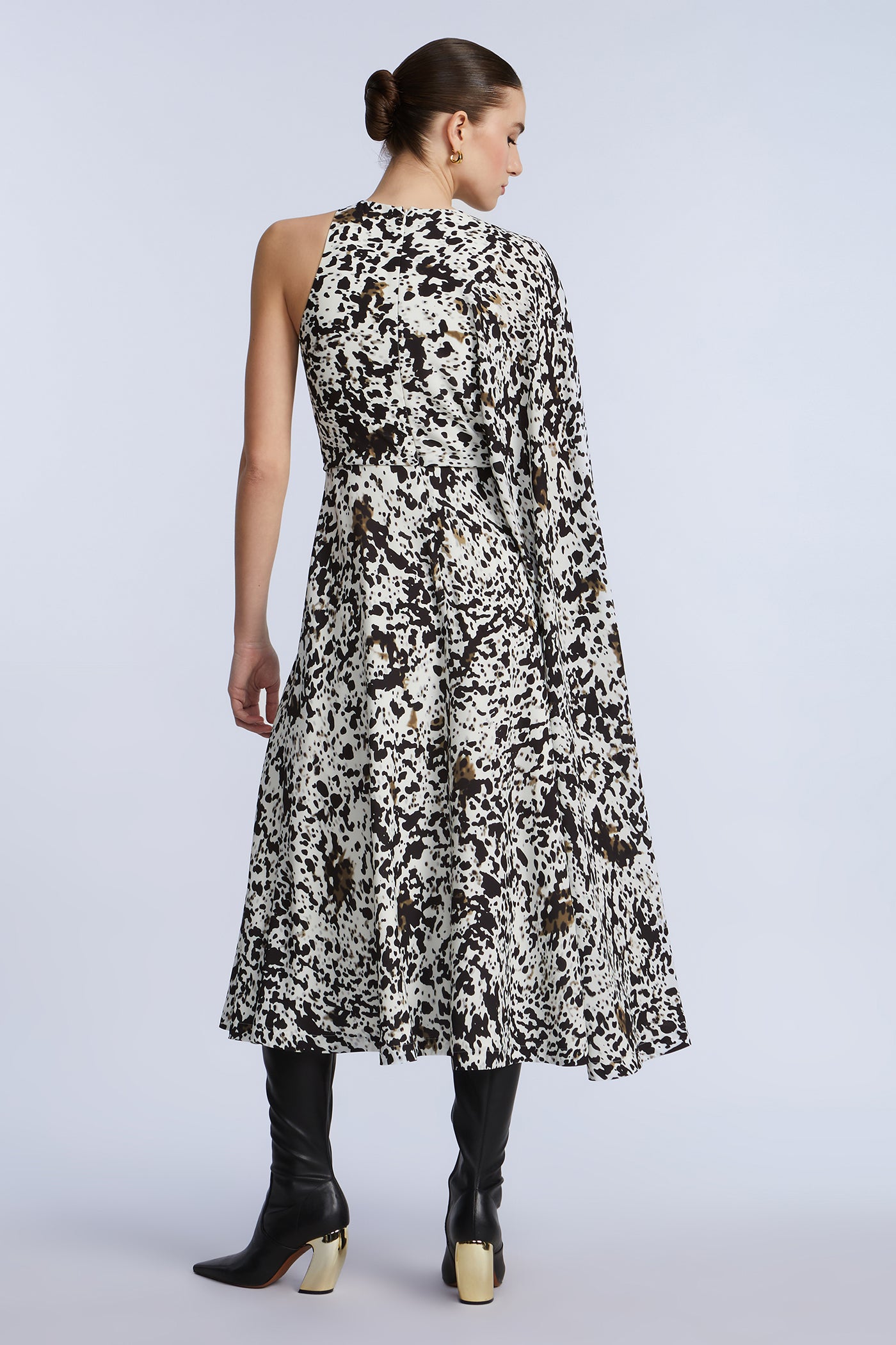 One Sleeve Midi Dress - Image 2