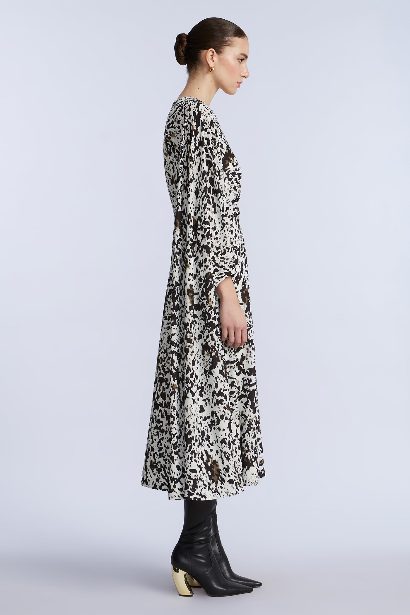 One Sleeve Midi Dress - Image 7