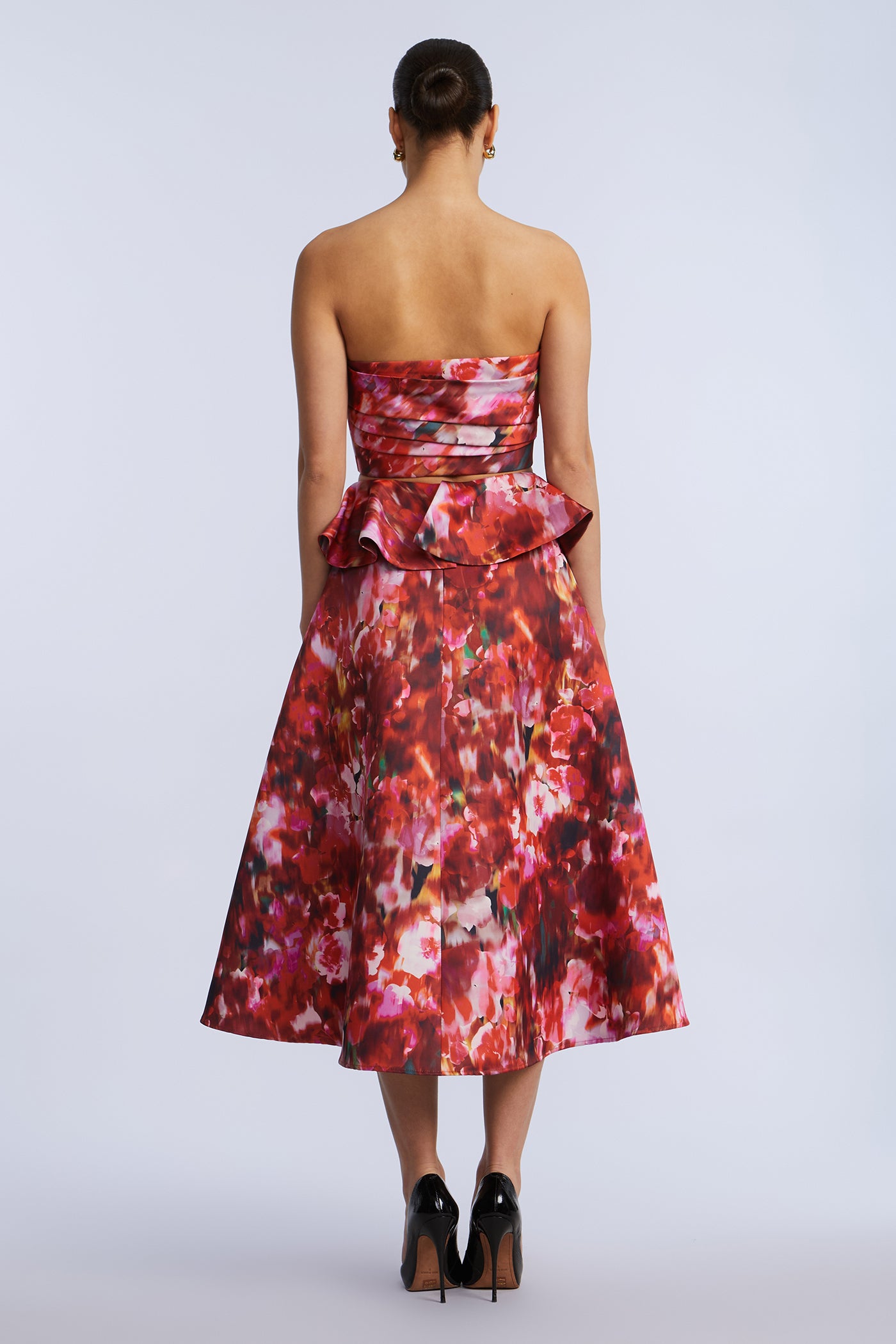 Pleated Satin Bustier - Image 2