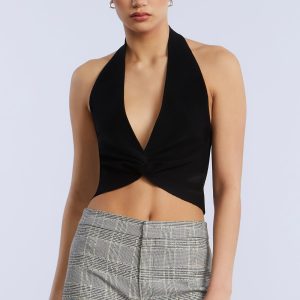 Halter Sweater Top