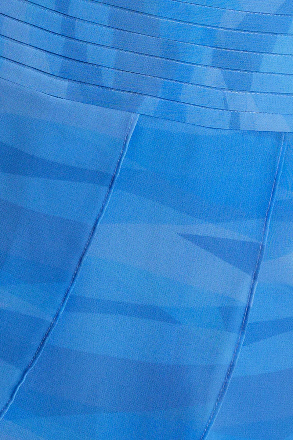 Printed One Shoulder Gown - Image 7